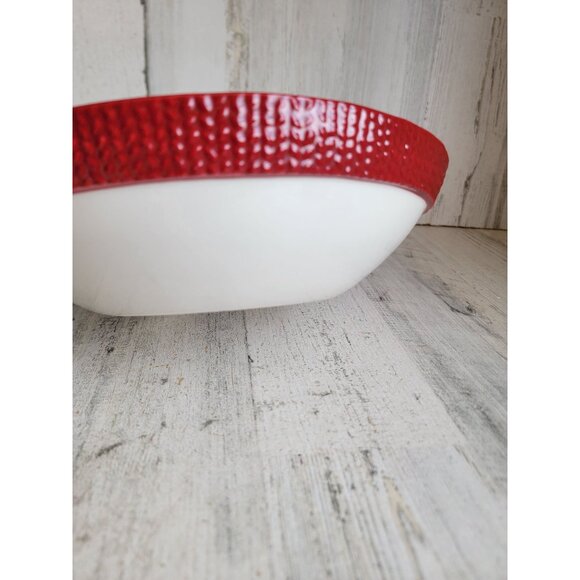 St Nicholas square Yuletide snowman large serving bowl Xmas kitchen - Picture 5 of 6